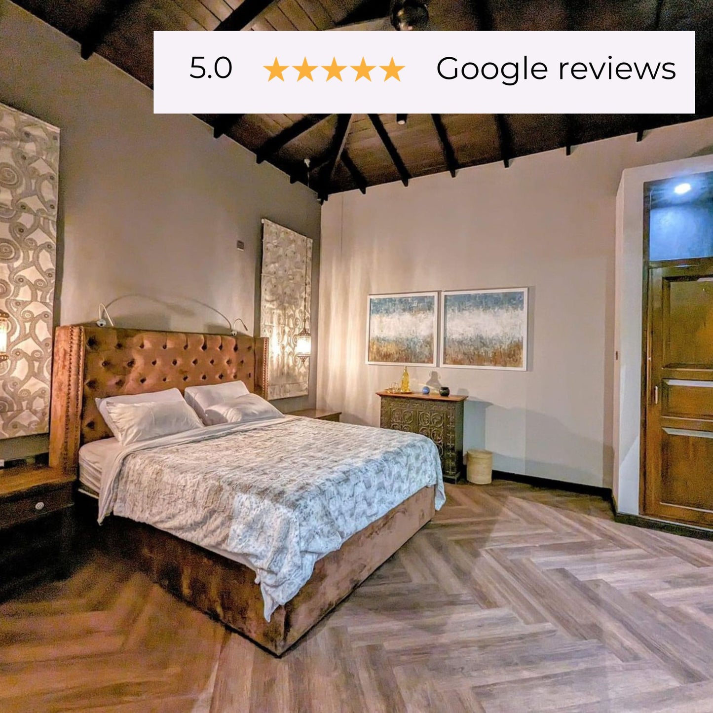 2 or 3 Days in a villa for 2 people: Double luxury rooms with mountain view + half-board dining