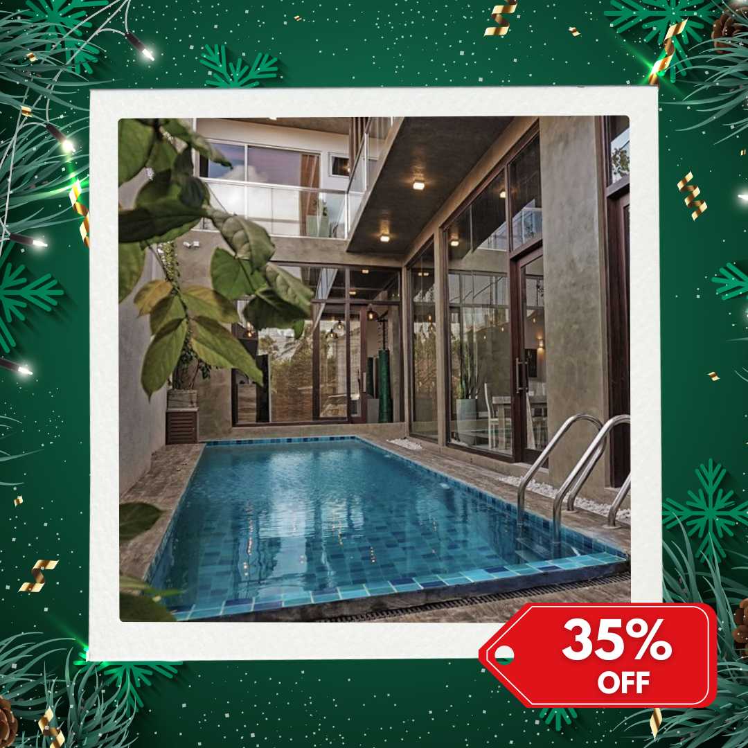 35% offer on Day-stay or 1 night stay package for 2 people with 3-course meals, rooftop bar with a sea view & pool with a Jacuzzi