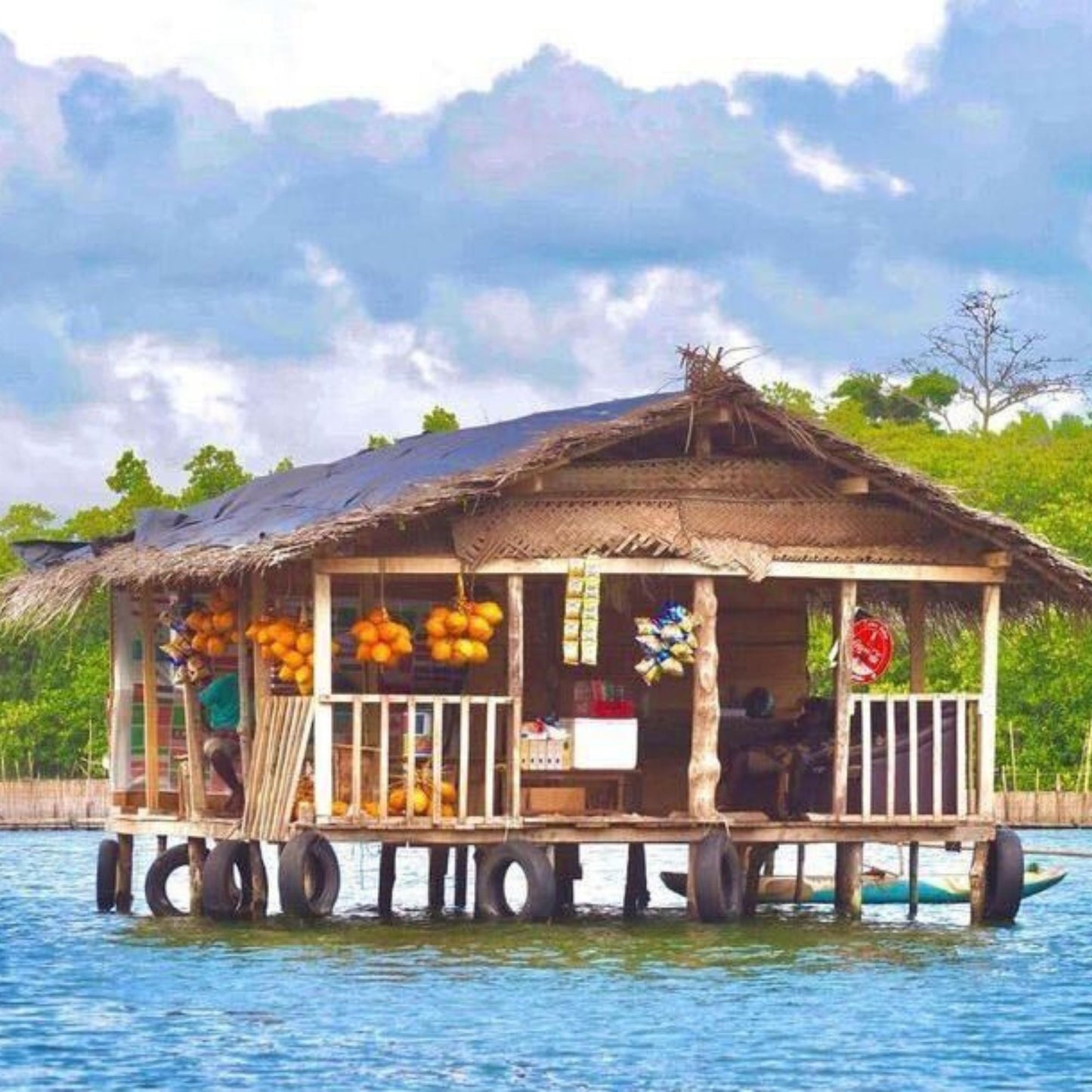 -50% for 2 days 1 night wild Camping for 2 or 5 people at Balapitiya: boat tour to Madhu River Island + full-board meals