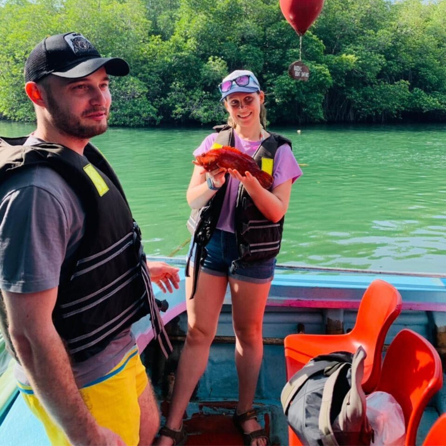 -50% for 2 days 1 night wild Camping for 2 or 5 people at Balapitiya: boat tour to Madhu River Island + full-board meals