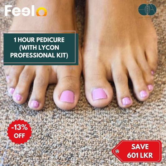 1hr Pedicure using Lycon Professional Kit - ELISEO AESTHETICS, Colombo 10109 | Feelo