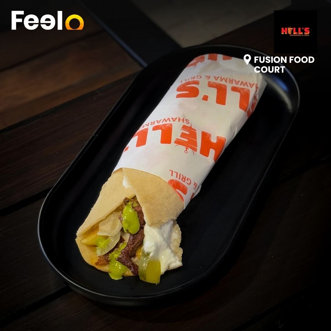 2x Chicken Shawarmas of Your Choice for 2 People at Hell’s Shawarma | Fusion Food Court - Hell’s Shawarma, Fusion Food Court | Feelo