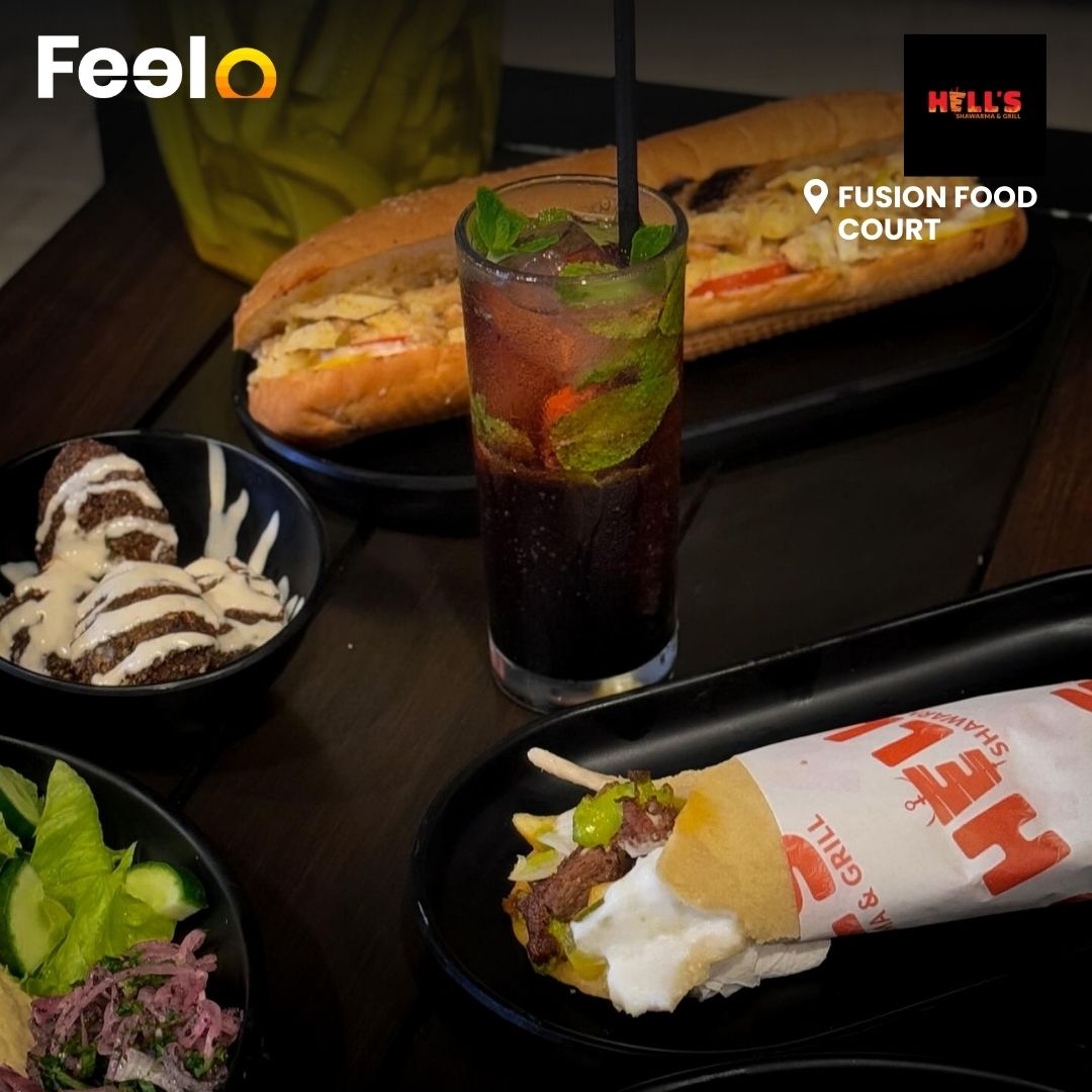 2x Chicken Shawarmas of Your Choice for 2 People at Hell’s Shawarma | Fusion Food Court - Hell’s Shawarma, Fusion Food Court | Feelo