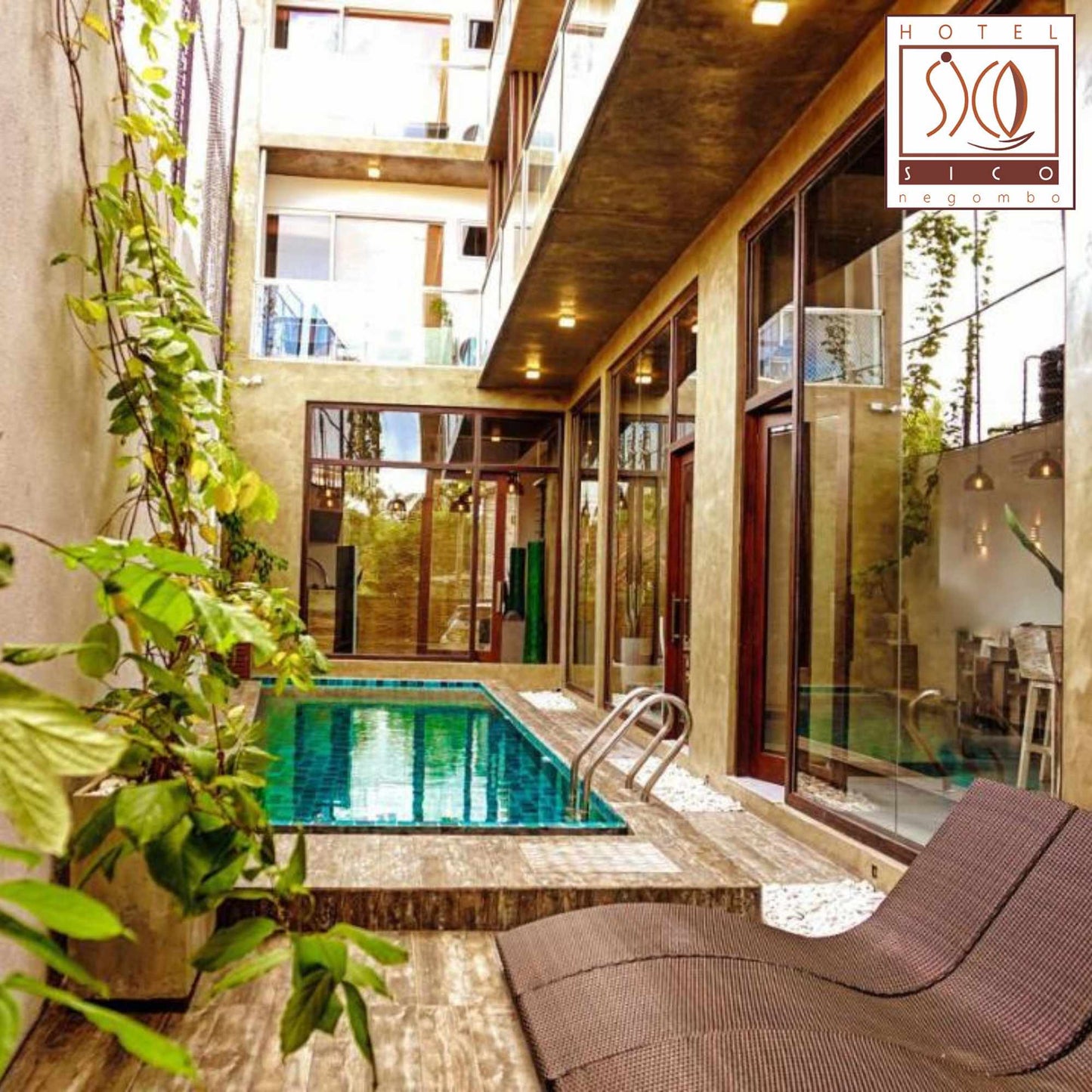 35% offer on Day-stay or 1 night stay package for 2 people with 3-course meals, rooftop bar with a sea view & pool with a Jacuzzi