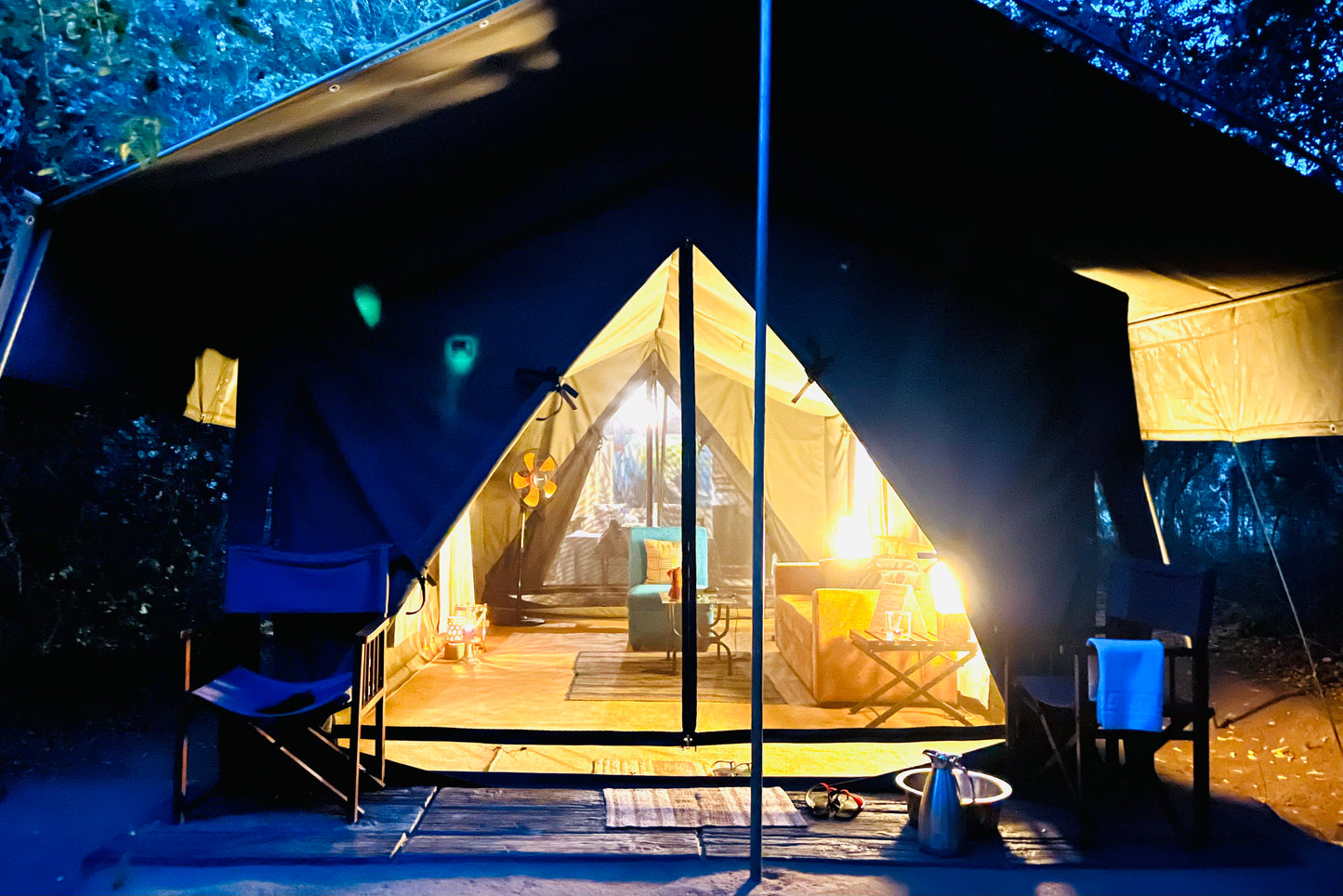 53% OFF for 3 days (2 nights) Package with Double Room, with 5-course meals, BBQ Dinner and 2 Private Safaris!
