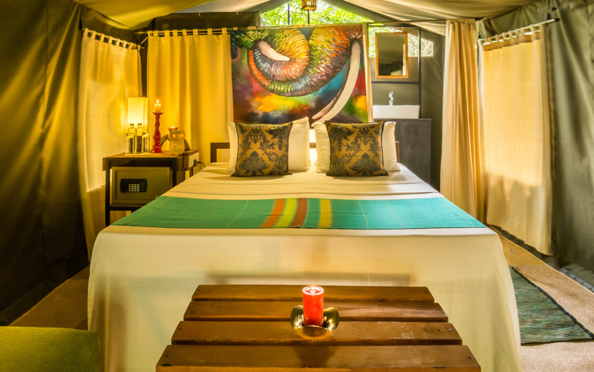 53% OFF for 3 days (2 nights) Package with Double Room, with 5-course meals, BBQ Dinner and 2 Private Safaris!