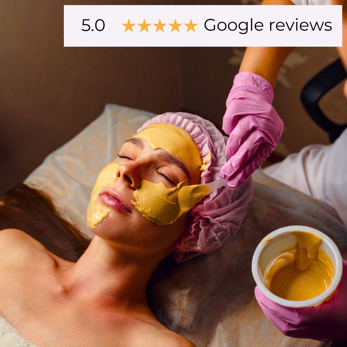 -50% for Women's Gold facial/ Thermo Herb Face lift/ Face Clean up with upper lip and eye brow threading at a Salon with a History of 15 Years in the field