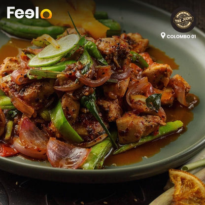 1x Crispy Grilled Bacon Blazed Kottu + 1x Starter of Your Choice at The Joint Pub & Grill | Colombo 01