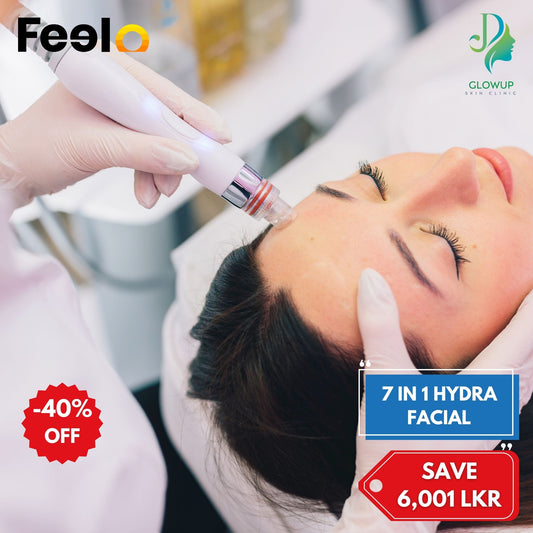 1x Professional 7 in 1 Hydra Facial with guided explanations - Glowup Skin and Dental Clinic, Maharagama | Feelo