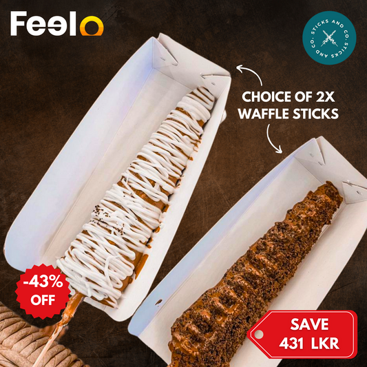 2x Signature Waffle Sticks dipped in Nutella