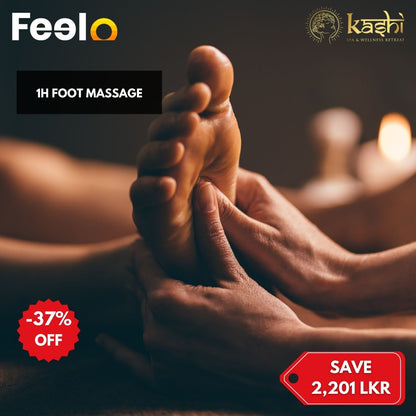 1 - Hour Ancient Innovative Foot Massage at Kashi Wellness Retreat - Kashi Spa and Wellness Retreat, | Feelo