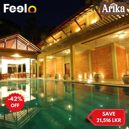 1 Night Full - Board Jungle Getaway for 2 People at Arika Villa - Arika Villa | Feelo