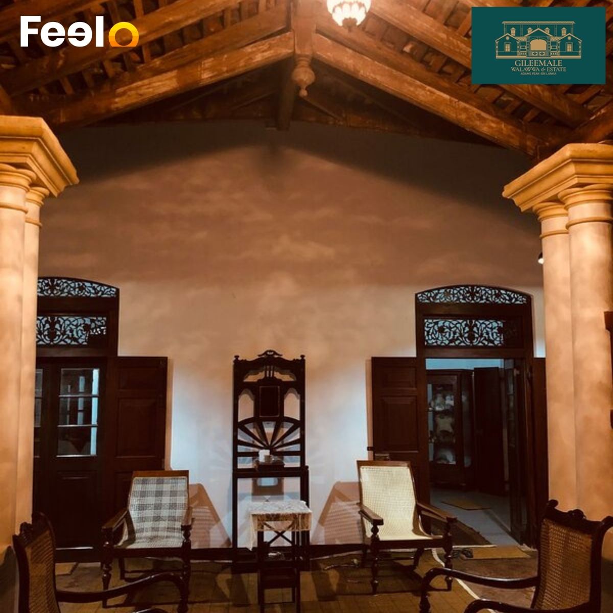 1 Night Full Board Stay for 2 at Gilemalee Walawwa - Cultural Retreat - Gilemalee Walawwa, Rathnapura, Sri Lanka | Feelo