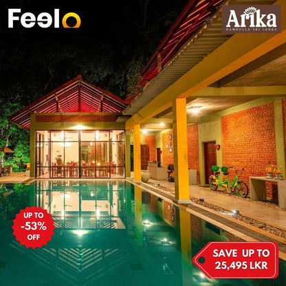 1 Night Half - Board Jungle Getaway for 2 People at Arika Villa - Arika Villa | Feelo