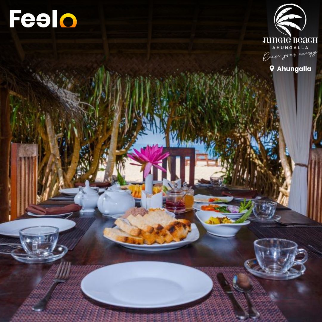 1 - Night Half - Board Stay with Fine Dining Dinner for 2 people at Jungle Beach | Ahungalla - Jungle Beach Camp, Ahungalla | Feelo