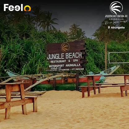 1 - Night Half - Board Stay with Fine Dining Dinner for 2 people at Jungle Beach | Ahungalla - Jungle Beach Camp, Ahungalla | Feelo