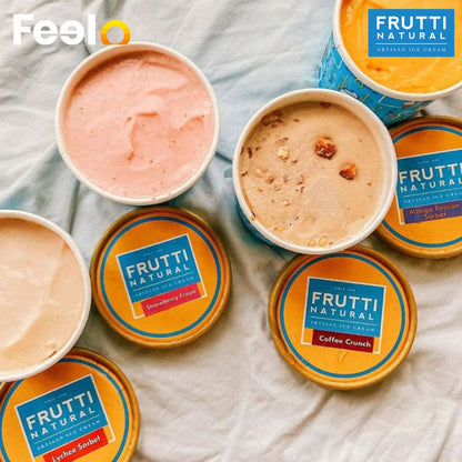 1 or 2 or 4 Delicious Ice Cream Tubs from Frutti Natural’s Flavorful Collection - Frutti Natural, Nugegoda | Feelo