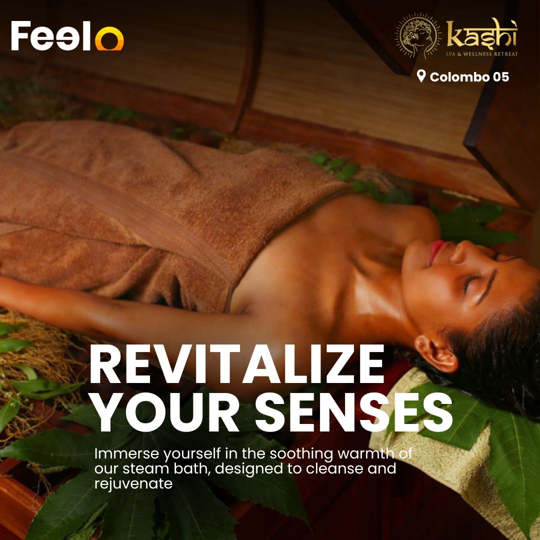 100mins Relaxation Package: Full Body Massage, Steam Bath & Ayurvedic Consultation from Kashi Spa | Colombo 05 - Kashi Spa and Wellness Retreat, Colombo 05 | Feelo