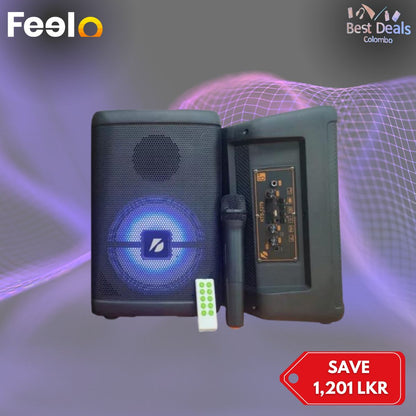 1x A Grade Kts 1279 Karaoke portable speaker with one wireless mic and remote - Best Deals Colombo, Colombo 14 | Feelo