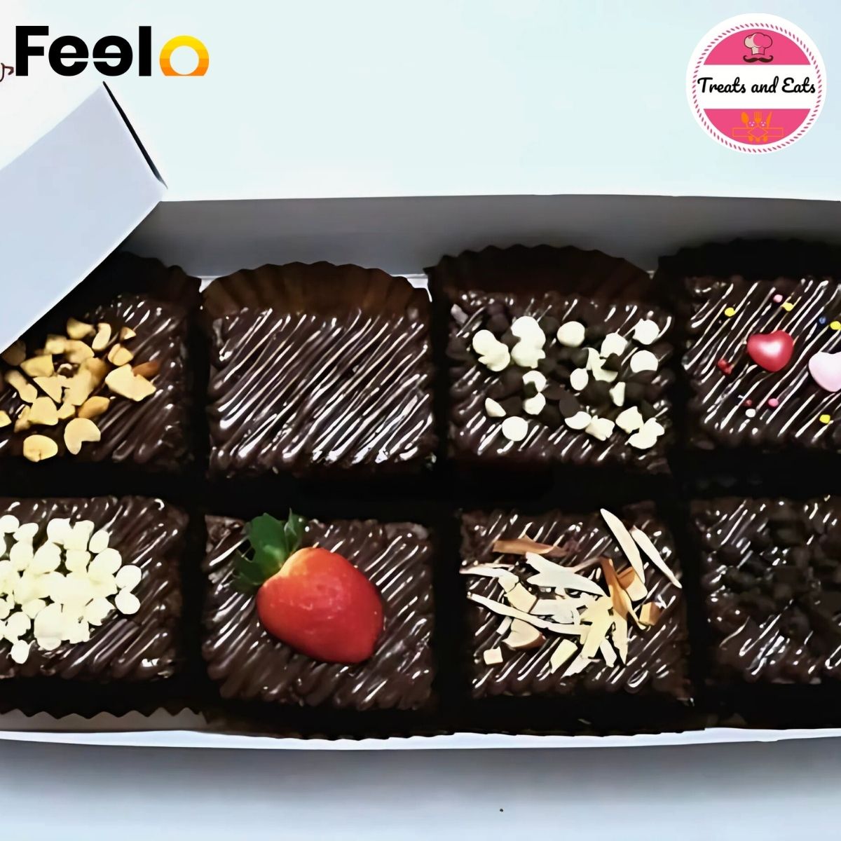 1x Assorted Brownie Selection: Choose Your Treats from Treats and Eats - Treats and Eats | Feelo