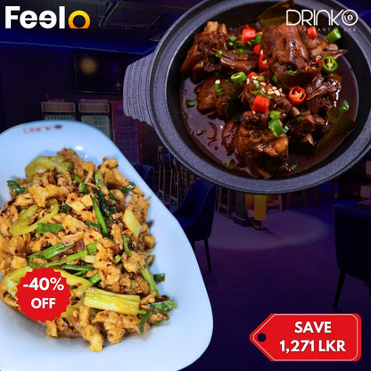 1x Chicken Pot & 1x Buttered Mushroom Bite dish from Drinko - Drinko Restaurant and Bar | Feelo