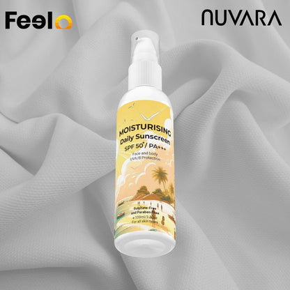 1x Complete Care SPF 50+ Moisturizing Sunscreen with 16 - Hour Shield - Nuvara | Feelo