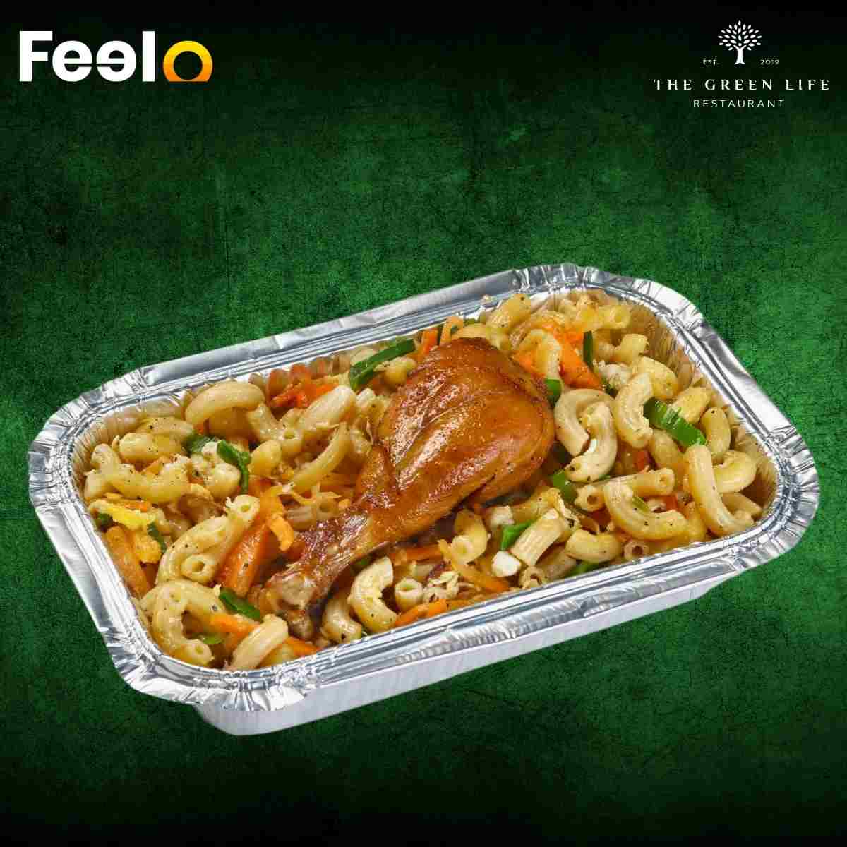 1x Delicious Chicken Pasta from top sports bar and restaurant in the area - Green Life Restaurant, Colombo 13 | Feelo