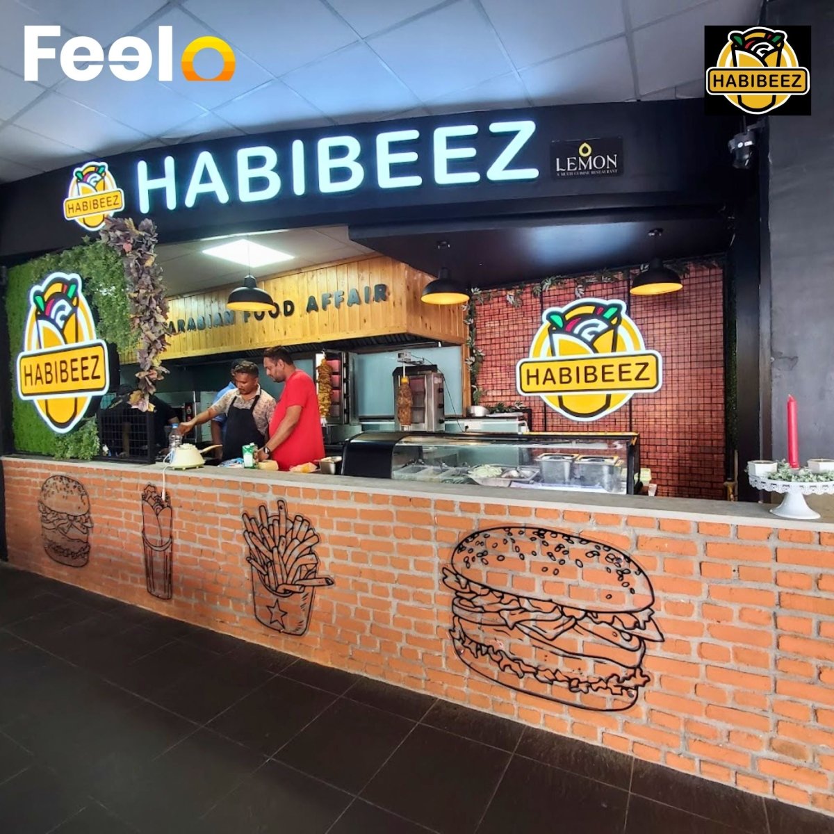 1x Delicious Habibeez Special Chips with Cheese and Meat of your choice - Habibeez, Colombo 02 | Feelo