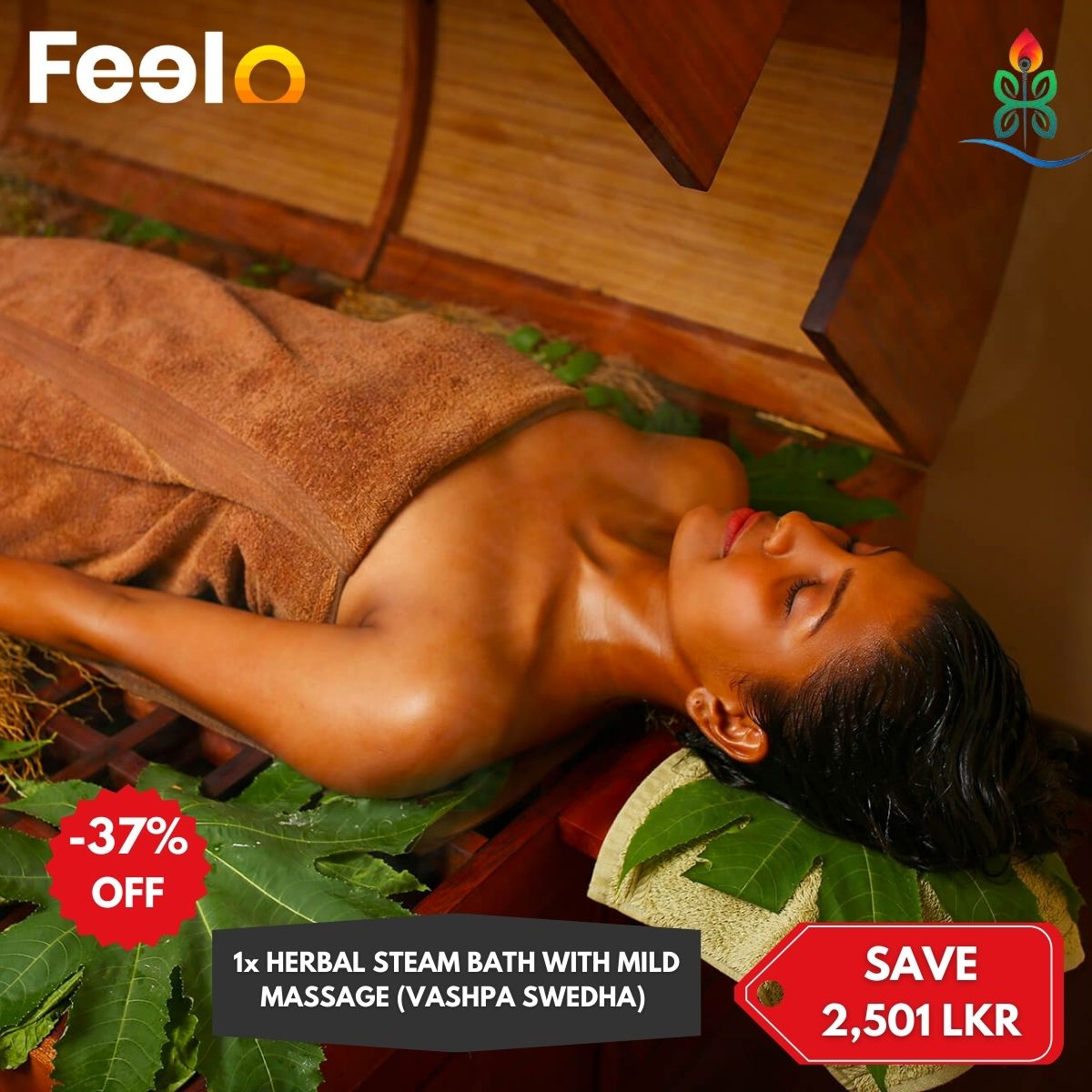 1x Herbal Steam Bath with Mild Massage - Harendra Ayurveda, Athurugiriya | Feelo