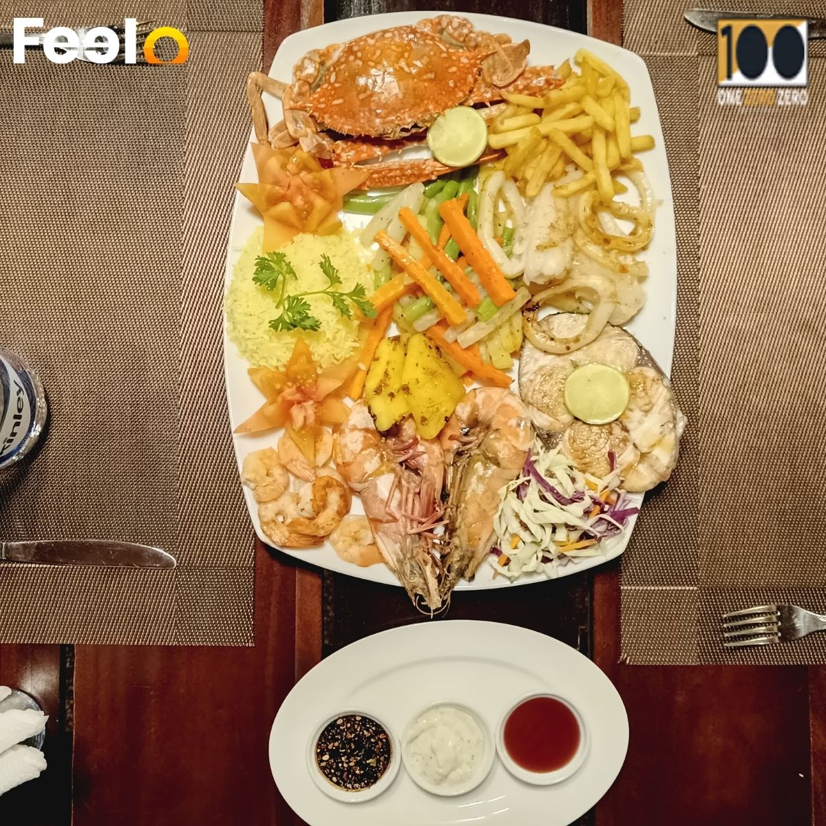 1x Island Fresh Seafood Platter at One Zero Zero - One Zero Zero, Nugegoda | Feelo