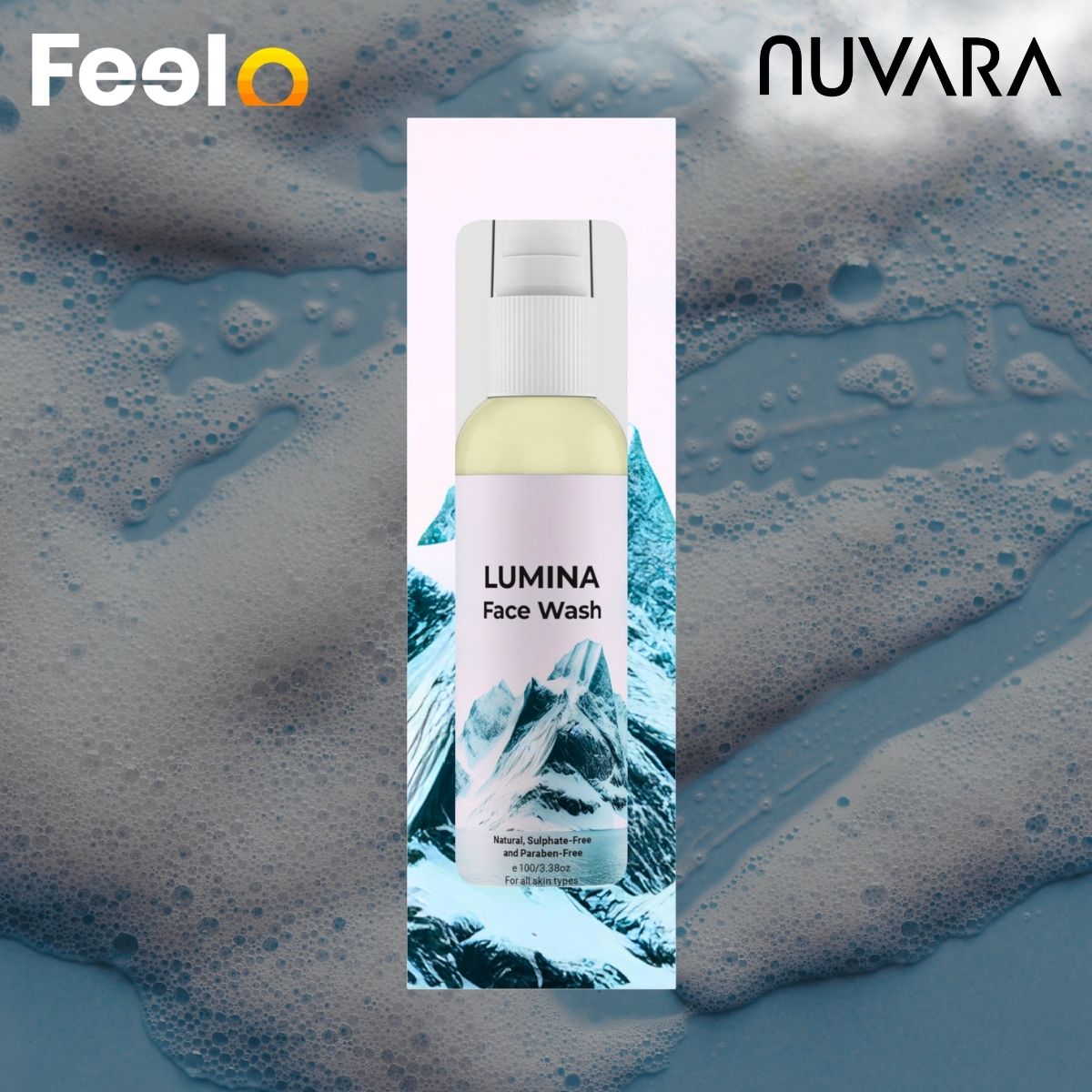 1x Lumina Cooling Face Wash (100 ml) for Oily Skin - Nuvara | Feelo