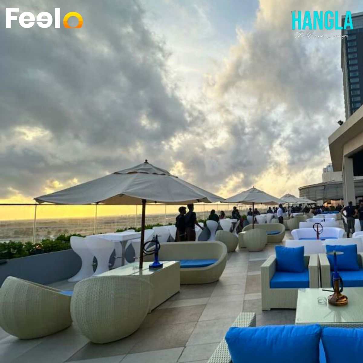 1x Margherita, BBQ, or Tandoori Pizza at HANGLA - The Ocean Lounge, One Galle Face - HANGLA - THE OCEAN LOUNGE, One Galle Face, Colombo 02 | Feelo