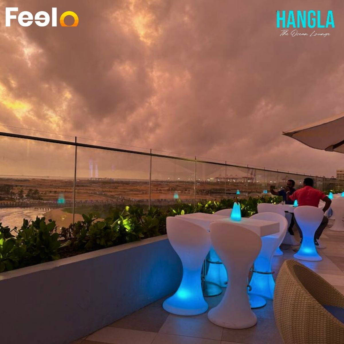 1x Margherita, BBQ, or Tandoori Pizza at HANGLA - The Ocean Lounge, One Galle Face - HANGLA - THE OCEAN LOUNGE, One Galle Face, Colombo 02 | Feelo