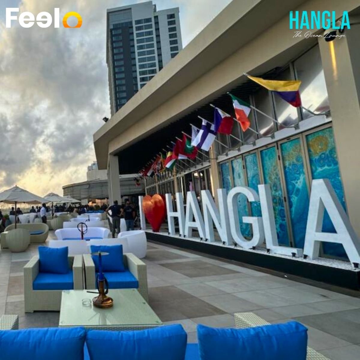 1x Margherita, BBQ, or Tandoori Pizza at HANGLA - The Ocean Lounge, One Galle Face - HANGLA - THE OCEAN LOUNGE, One Galle Face, Colombo 02 | Feelo