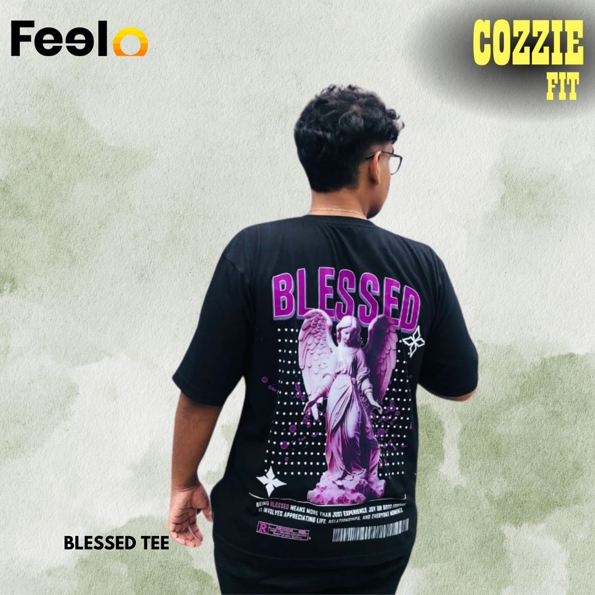 1x Medium Sized or Oversized Graphic T-Shirt from COZZIE FIT - COZZIE FIT | Feelo