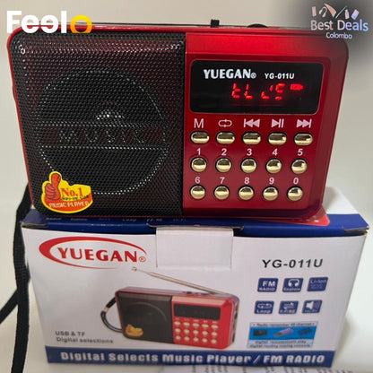 1x Mini pocket radio with Bluetooth FM USB memory card and 3.5mm jack - Best Deals Colombo, Colombo 14 | Feelo