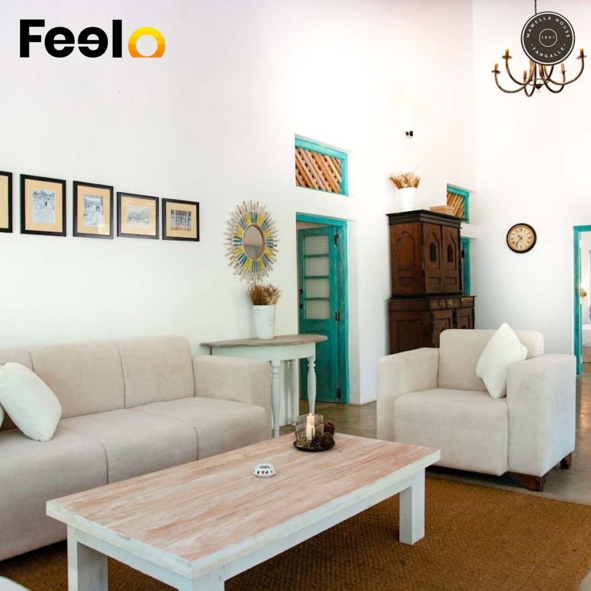 1x Night stay at a Colonial Villa near Mawella Beach for 2 people - Mawella House 1807, Tangalle | Feelo