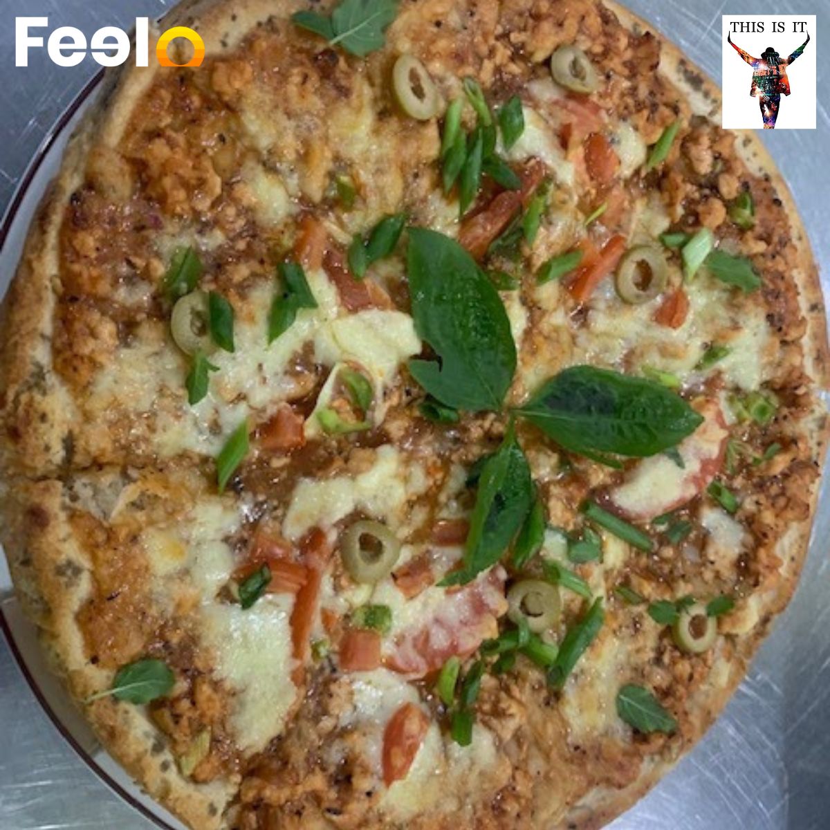 1x or 2x Flavorful 10 - Inch Pizza from This Is It Guest House & Restaurant - This Is It Guest House and Restaurant, Negombo | Feelo