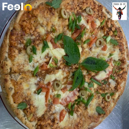 1x or 2x Flavorful 10 - Inch Pizza from This Is It Guest House & Restaurant - This Is It Guest House and Restaurant, Negombo | Feelo