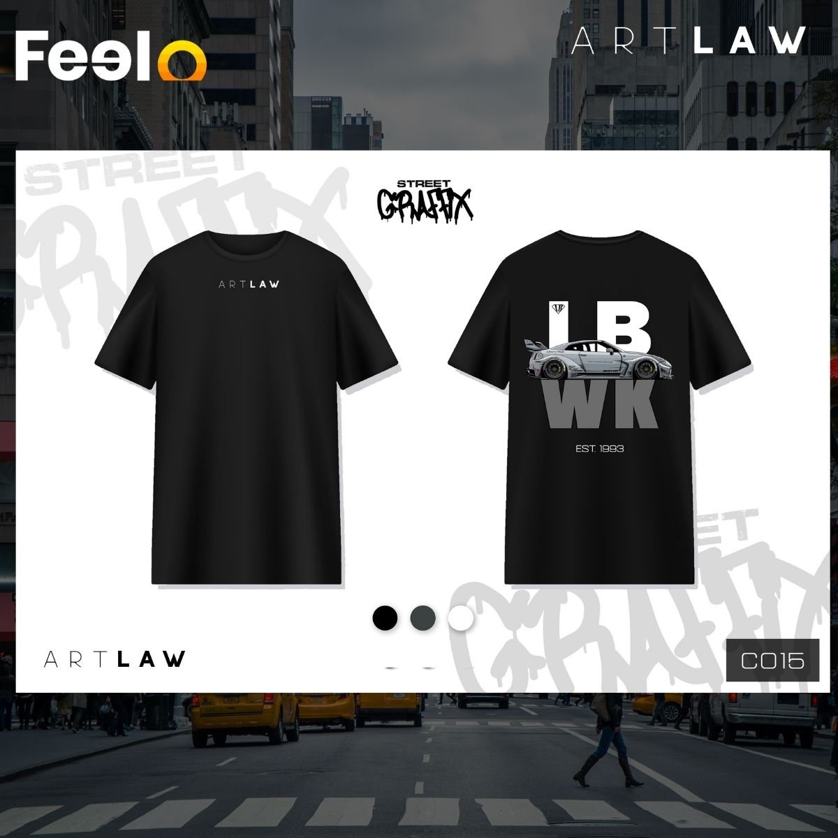 1x STREET GRAFFIX T-Shirt of Choice from ARTLAW - ARTLAW | Feelo