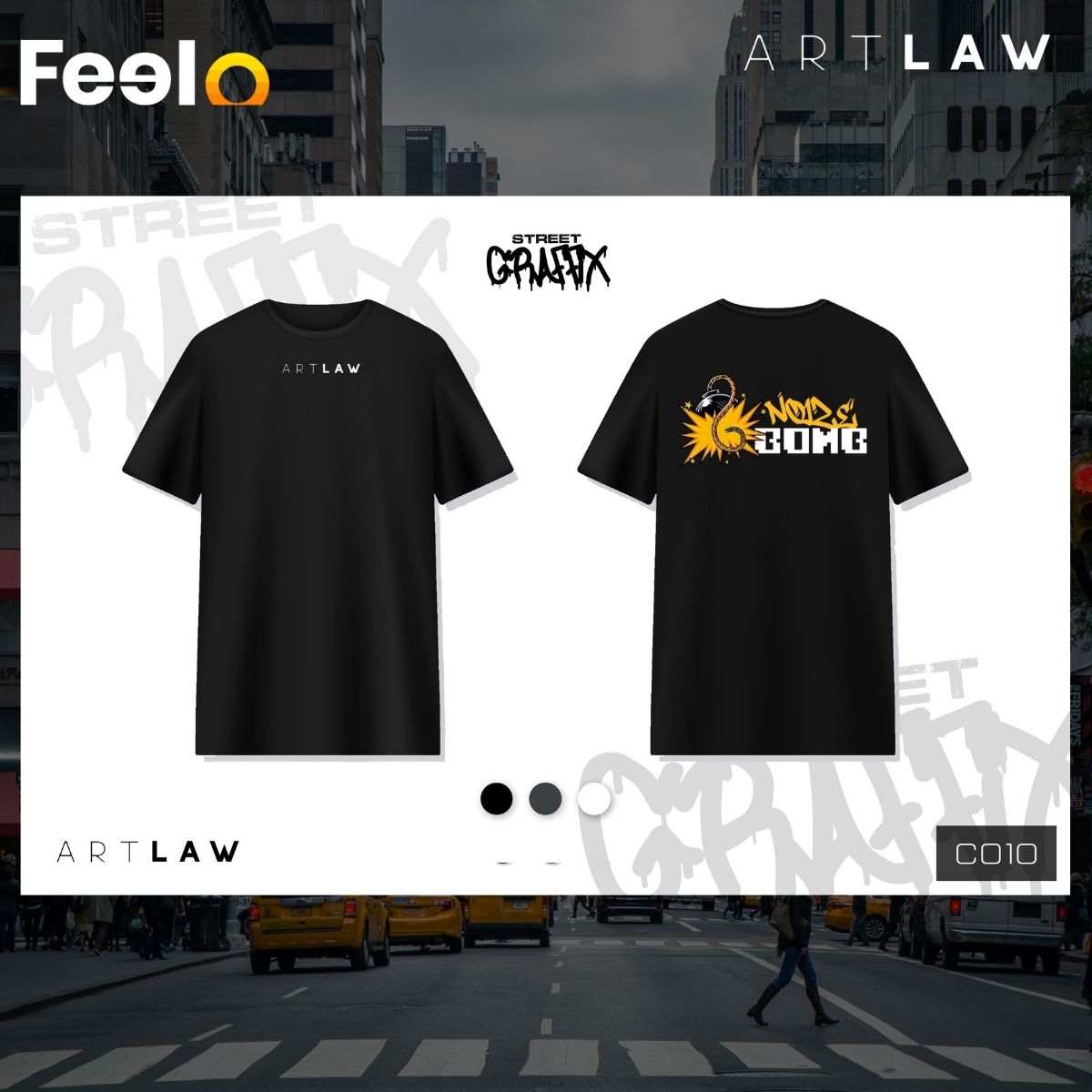 1x STREET GRAFFIX T-Shirt of Choice from ARTLAW - ARTLAW | Feelo