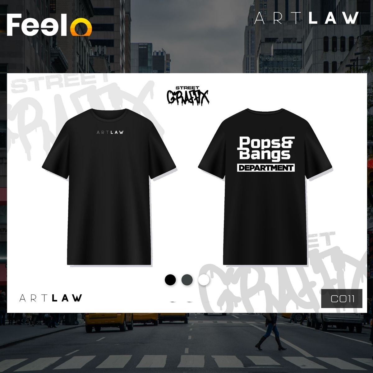 1x STREET GRAFFIX T-Shirt of Choice from ARTLAW - ARTLAW | Feelo