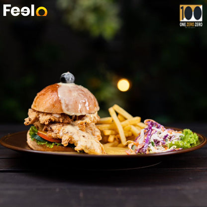 1x Tender Chicken Burger with 1x French Fries at One Zero Zero - One Zero Zero, Nugegoda | Feelo