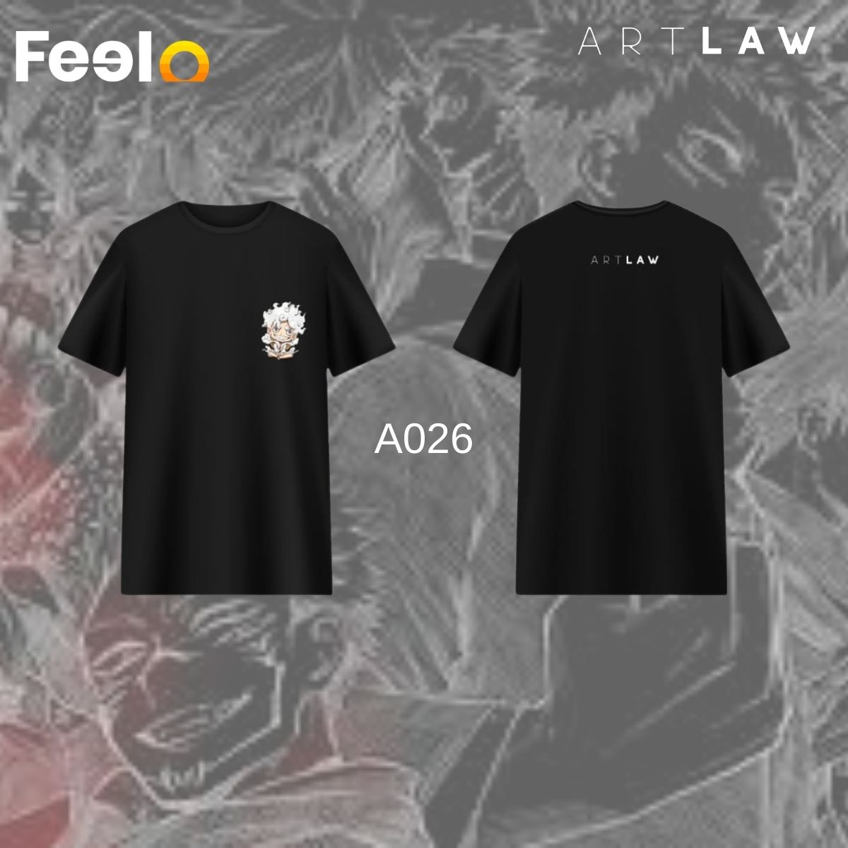 1x WEEABOO - Chibi Anime T-Shirt of choice from ArtLaw - ARTLAW | Feelo