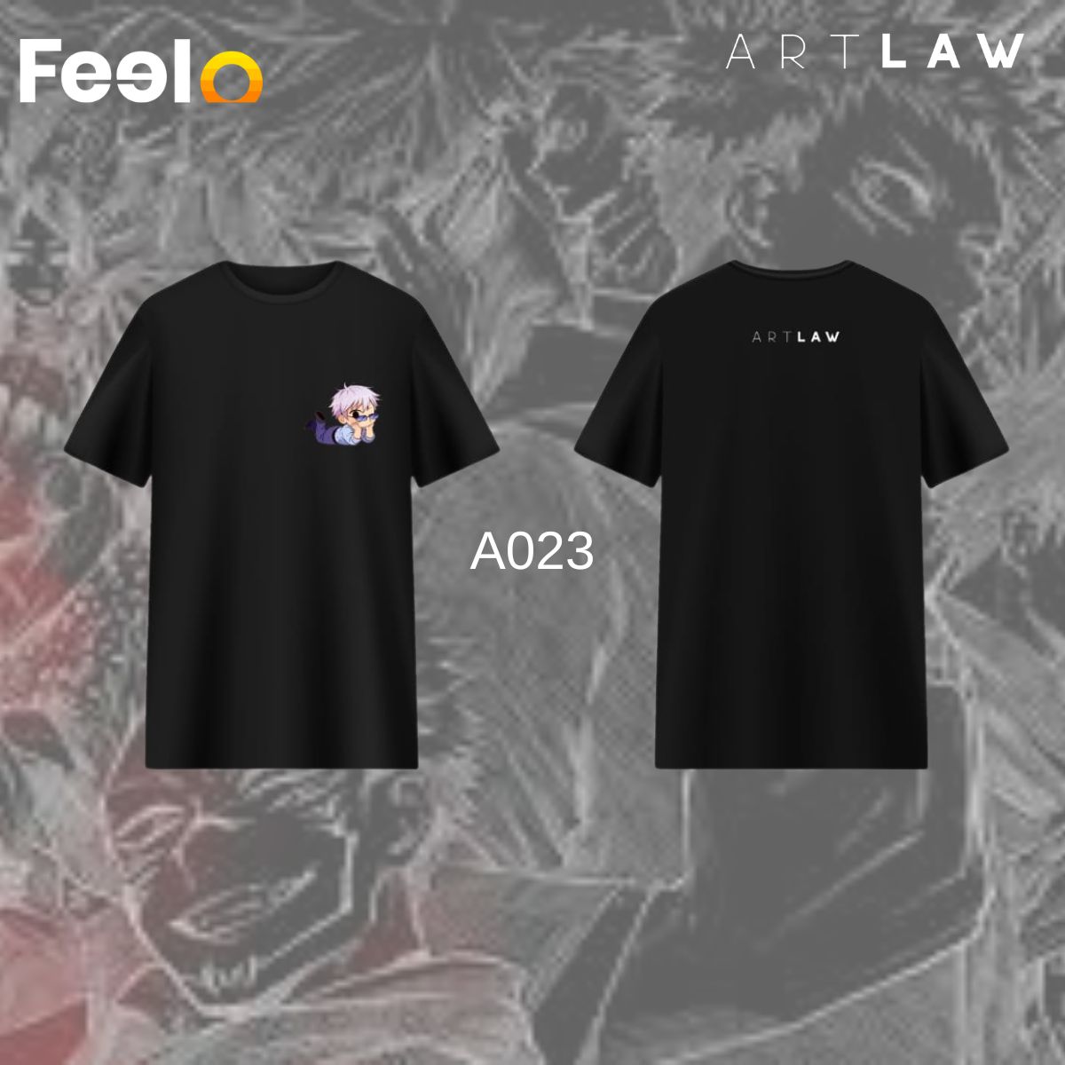 1x WEEABOO - Chibi Anime T-Shirt of choice from ArtLaw - ARTLAW | Feelo