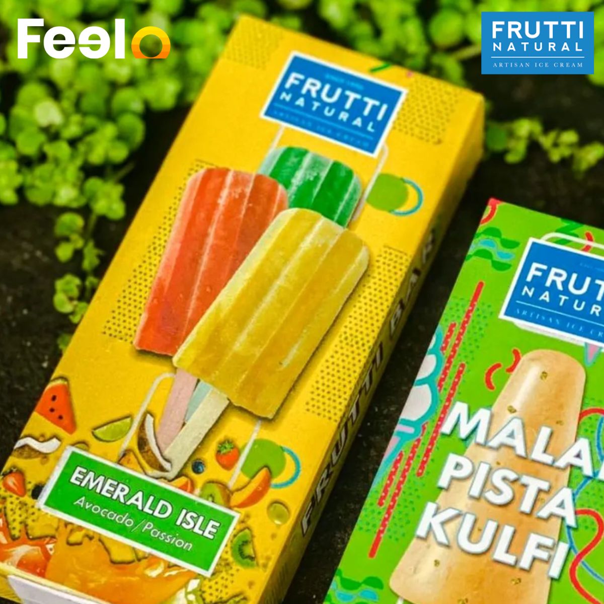 2, 6, or 10 Natural Flavour Ice Cream Bars from Frutti Natural - Frutti Natural, Nugegoda | Feelo