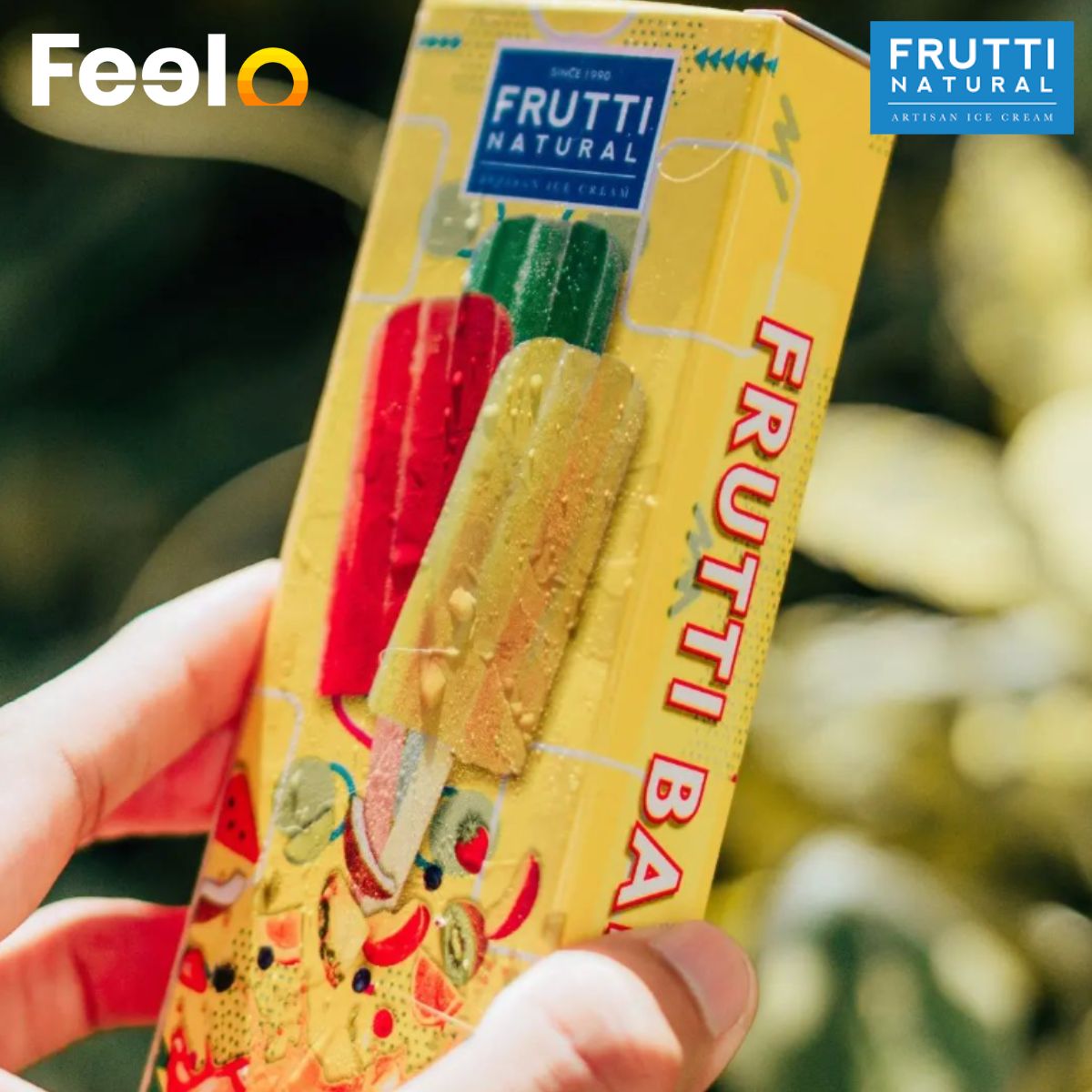 2, 6, or 10 Natural Flavour Ice Cream Bars from Frutti Natural - Frutti Natural, Nugegoda | Feelo