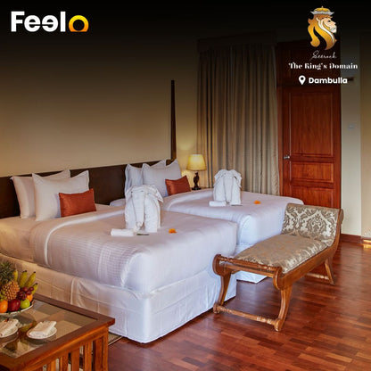 2 - day, 1 - night stay for 2 people (Full Board with Private Jacuzzi & Fine Dining) at Seerock The King's Domain Hotel | Dambulla - Seerock The King’s Domain Hotel, Sigiriya | Feelo