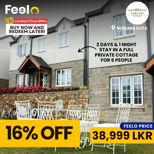 2 Days & 1 Night Stay in a Full Private Cottage for 6 people at Lakeside Cottages | Nuwara Eliya - Lakeside Cottages, Nuwara Eliya | Feelo
