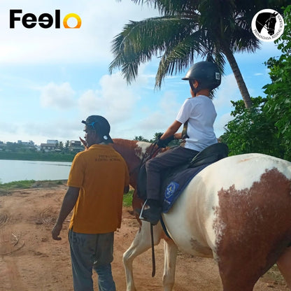 20 min, 40 min or 60 min Guided Horse Riding (laps) around a pleasing lake view - Premadasa Riding School, Nugegoda | Feelo